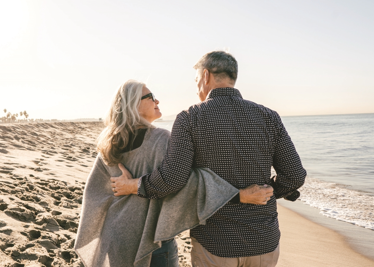 Couple on the beach